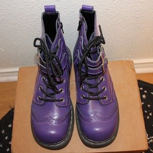 T.U.K. Purple Boots